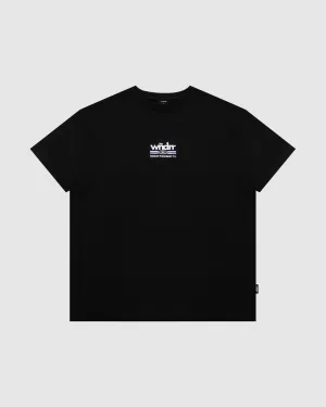 DAKOTA BOX FIT TEE - BLACK