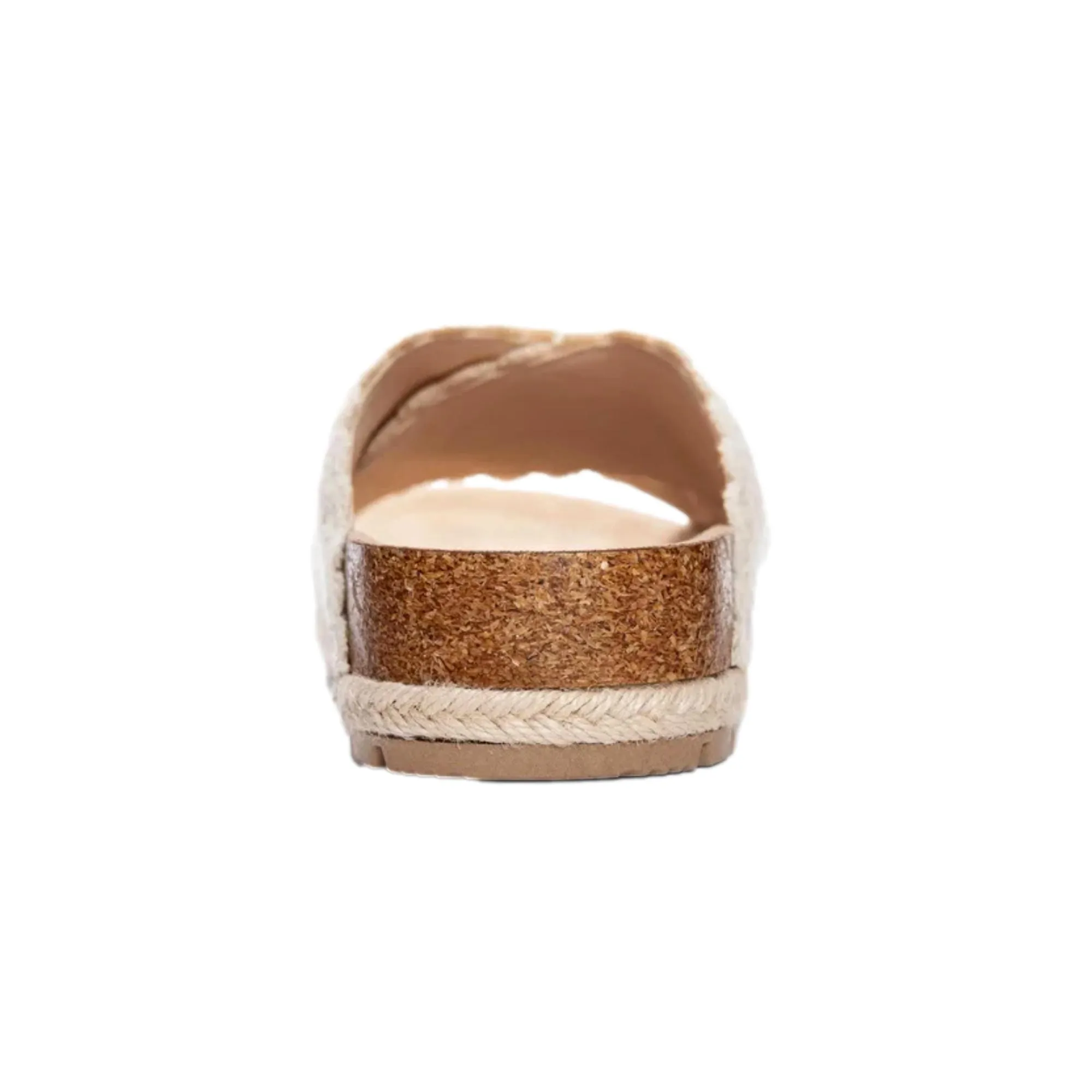 Dirty Laundry Tacoma Crochet Slide White  Tacoma-128 Women's