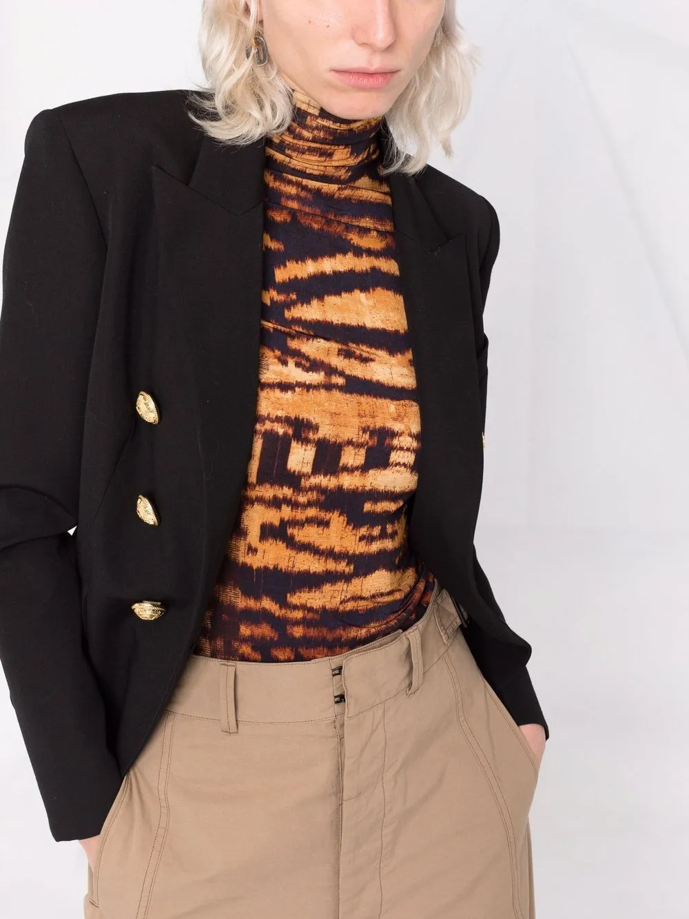 Double-Breasted Blazer