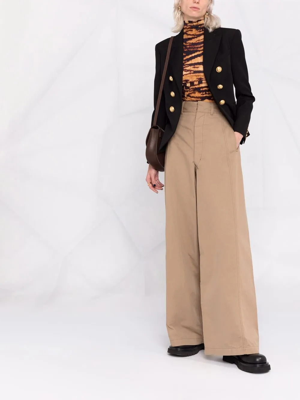 Double-Breasted Blazer