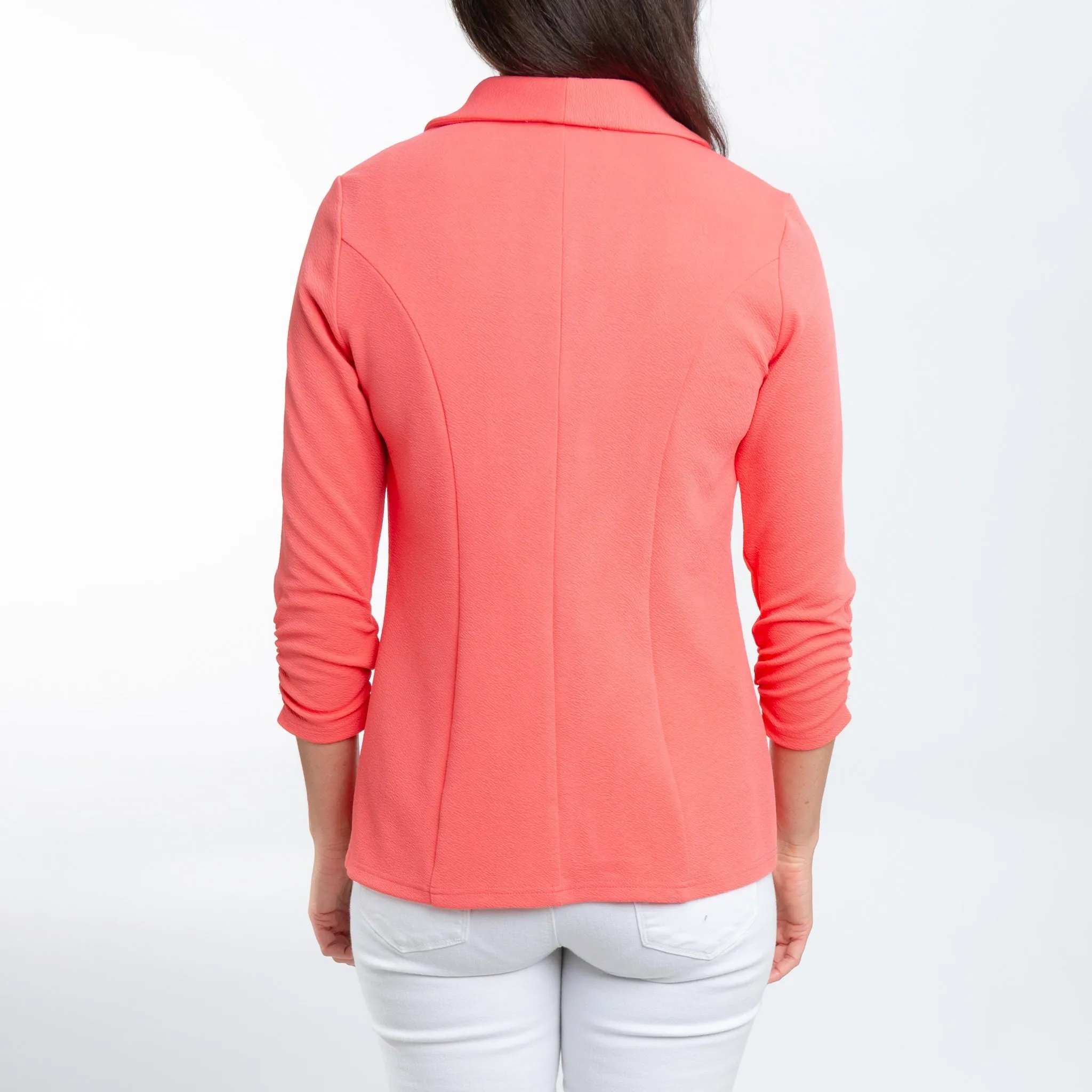 Dove Stretch Crepe Blazer