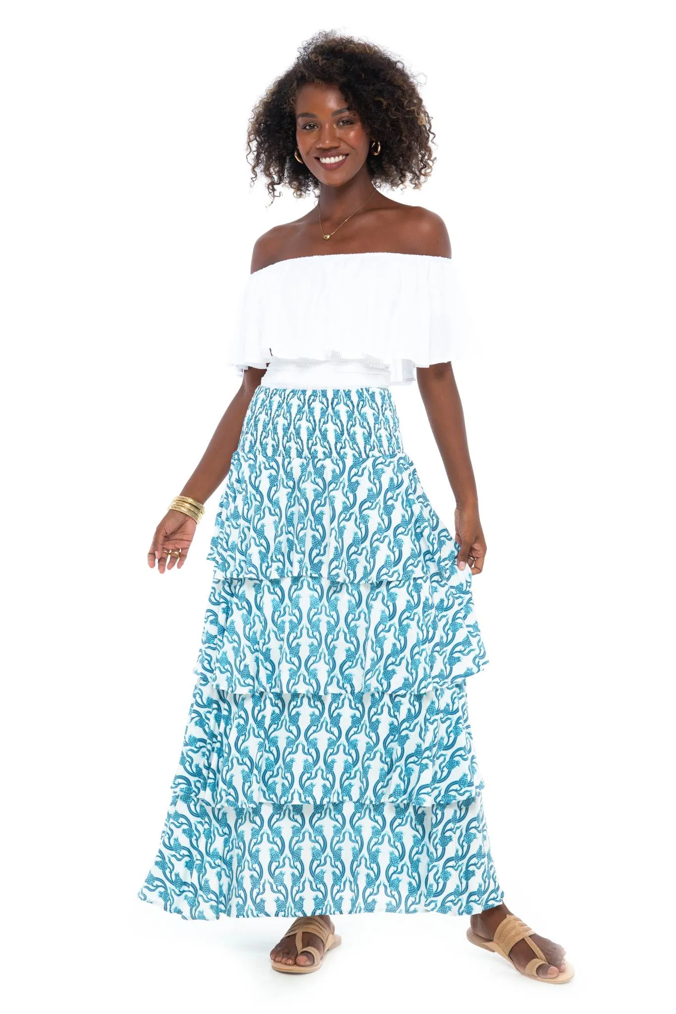 Dragonfruit Tier Skirt