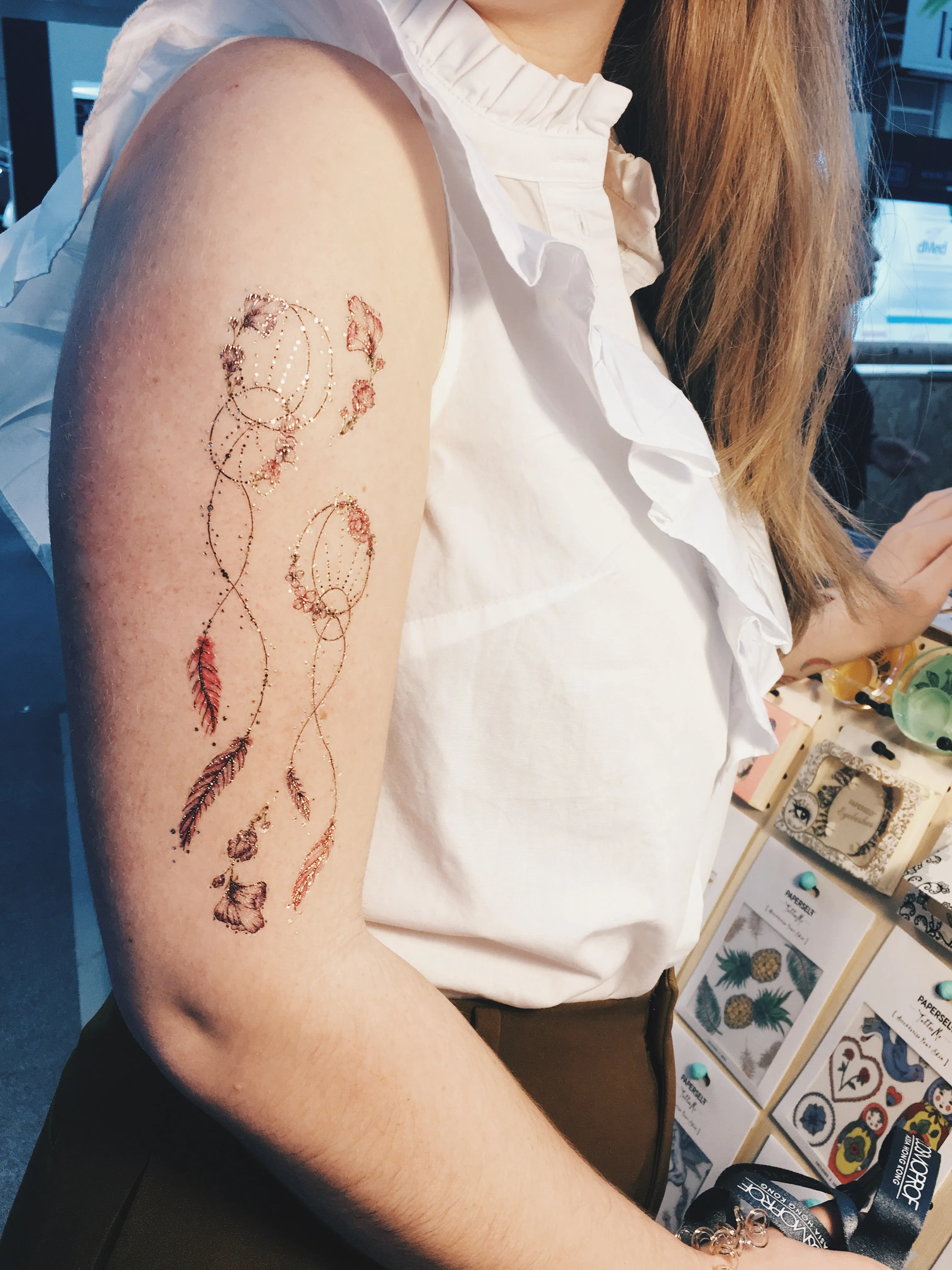 Dream Catcher Temporary Tattoo