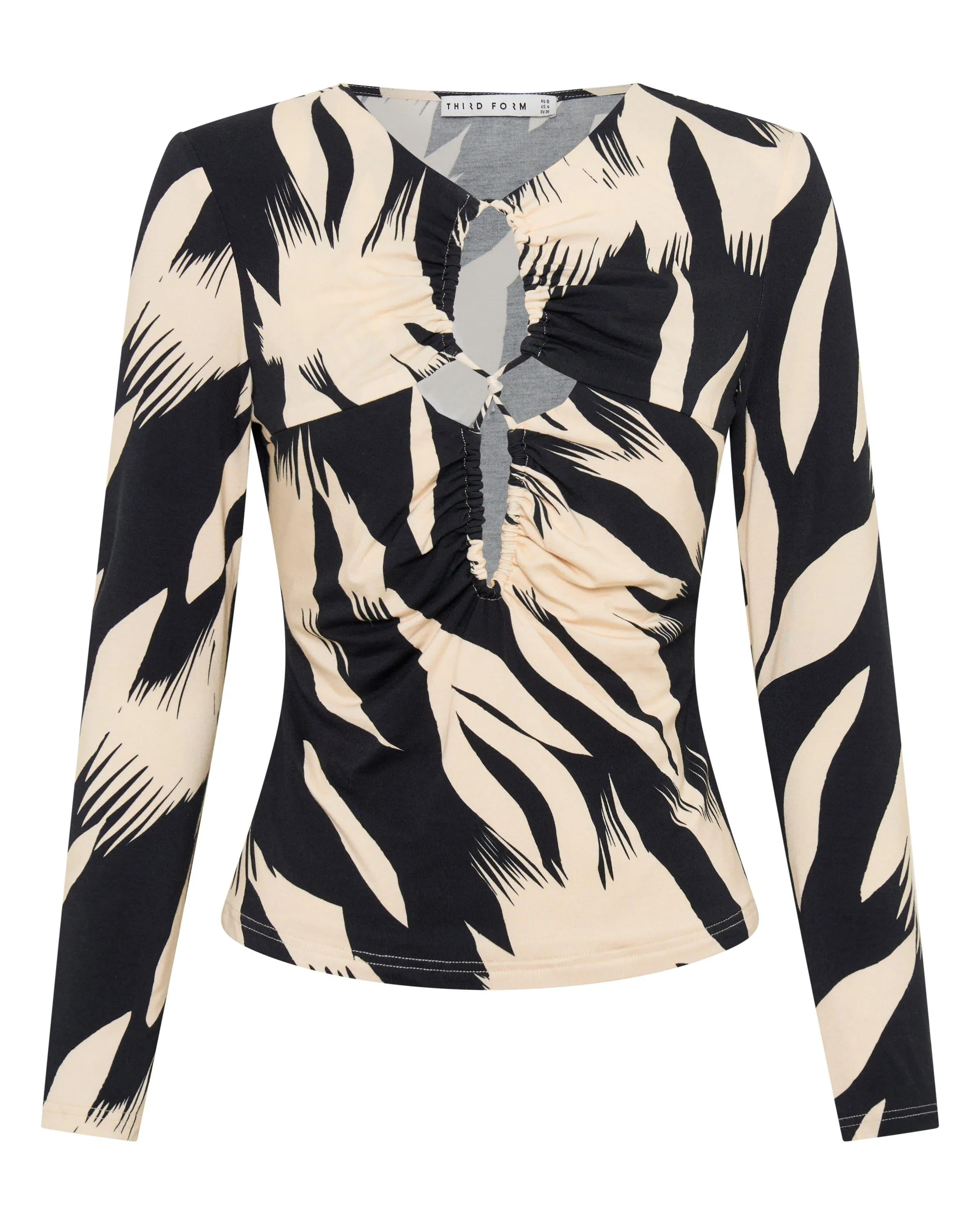 DRIFTER LS TOP | FEATHER PRINT