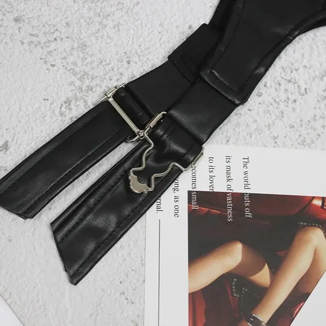 Dystopian Buckle Harness Belt