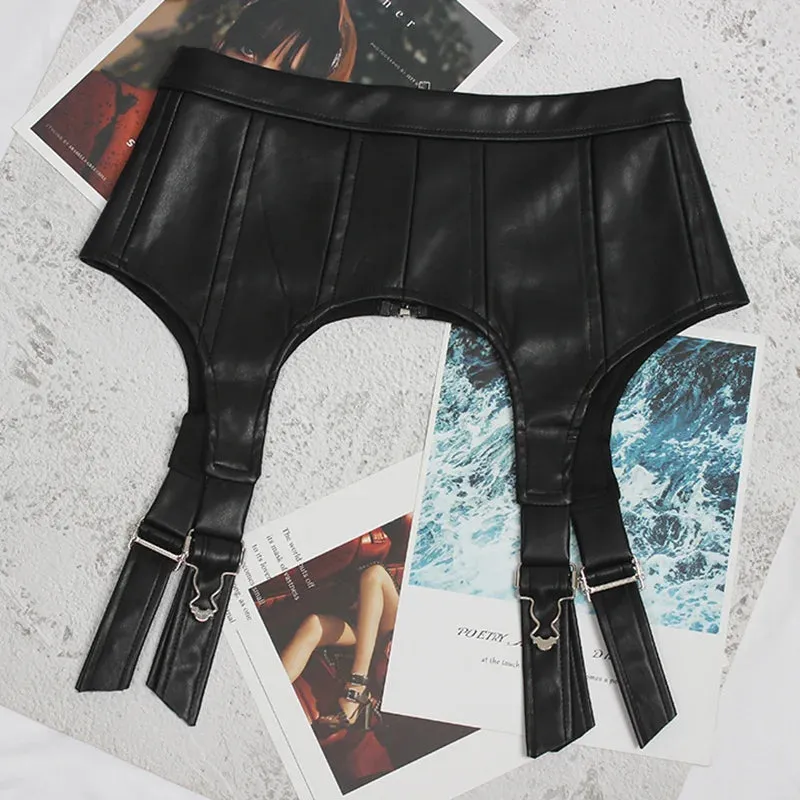 Dystopian Buckle Harness Belt