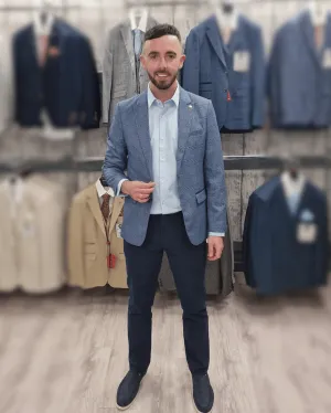 Earl Blue Jacket with Navy Chino