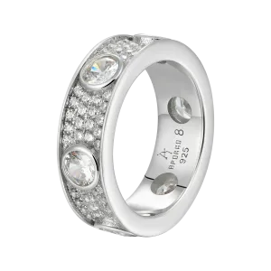 Edgy Round Ring
