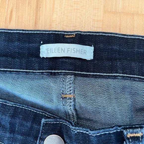 EILEEN FISHER 👖Skinny Jeans in Washed Indigo Size 10