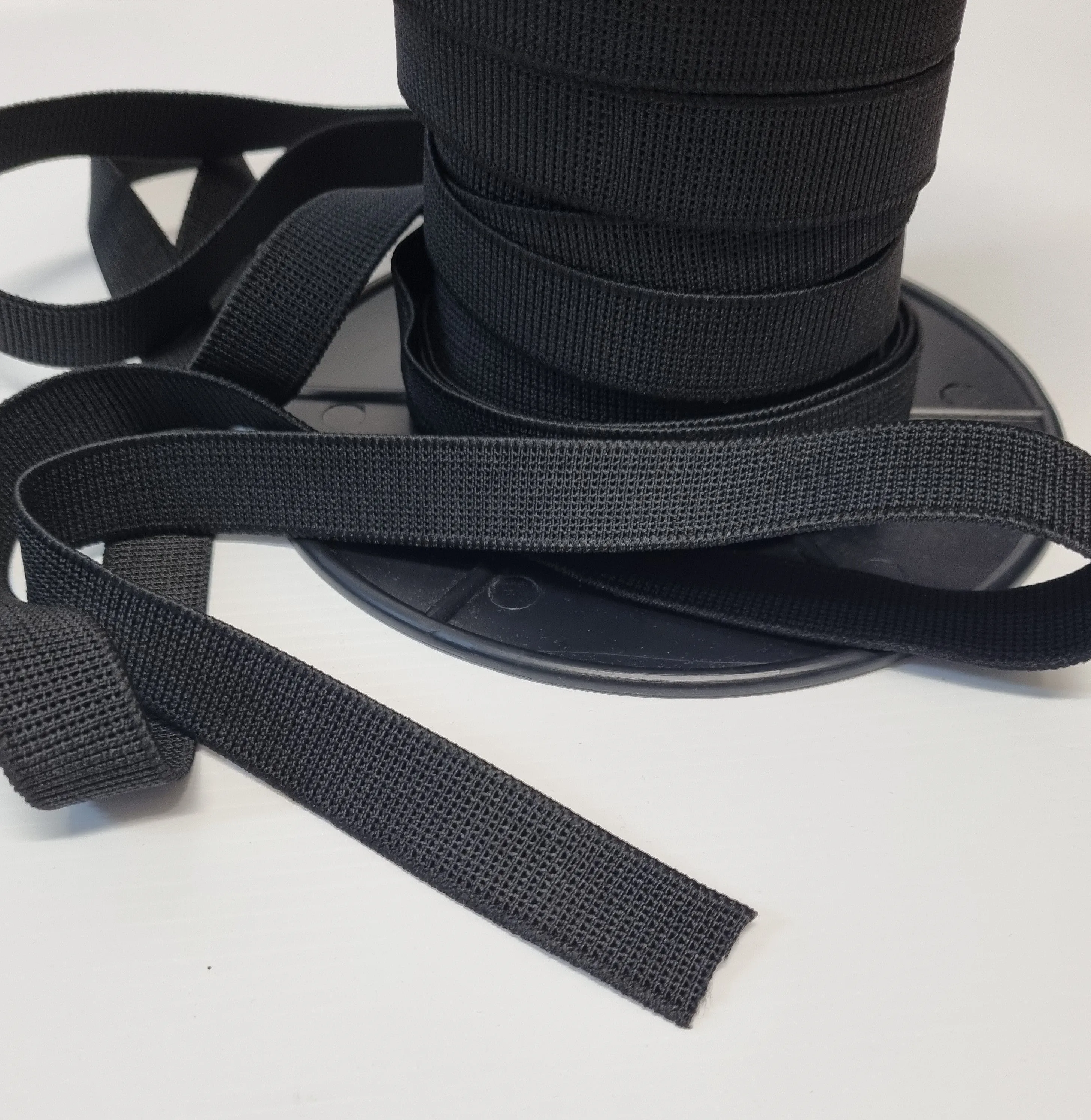 Elastic- NON roll 20mm - Black
