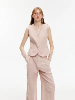 Elegant Linen Suit Set