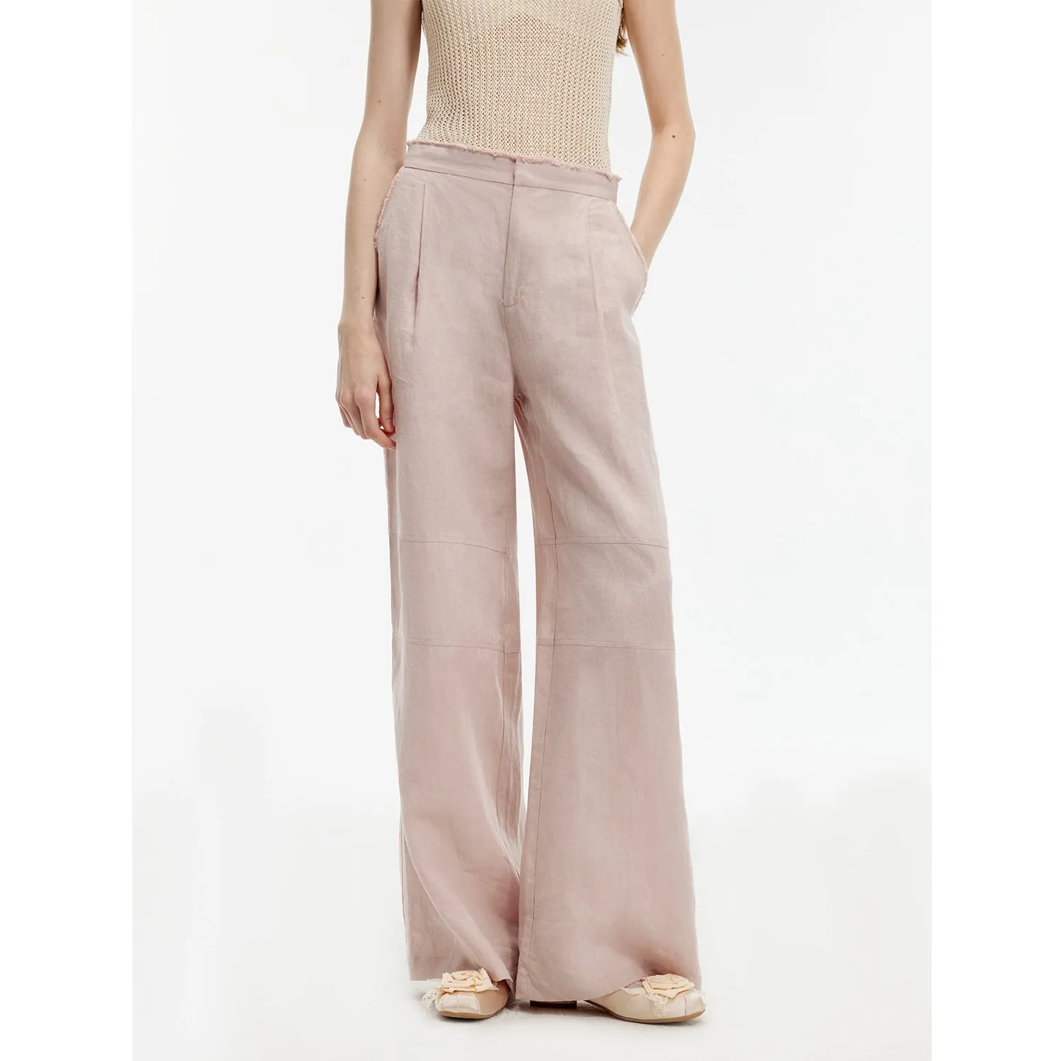 Elegant Linen Suit Set
