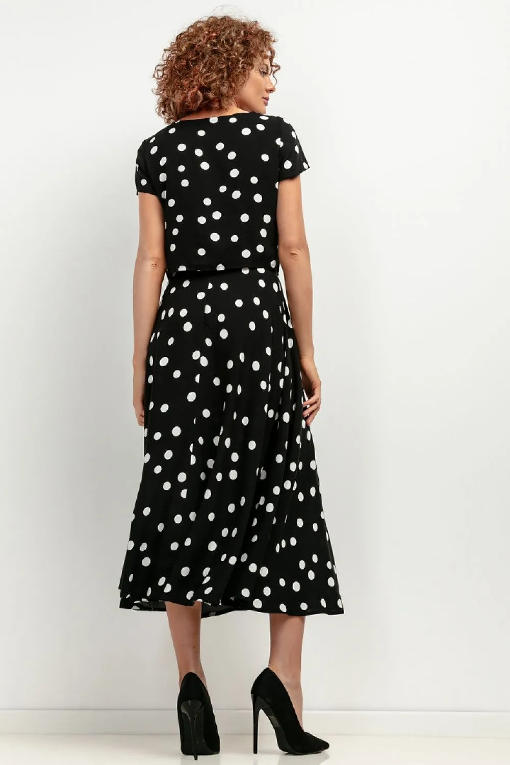 Elegant Patterned Maxi Skirt