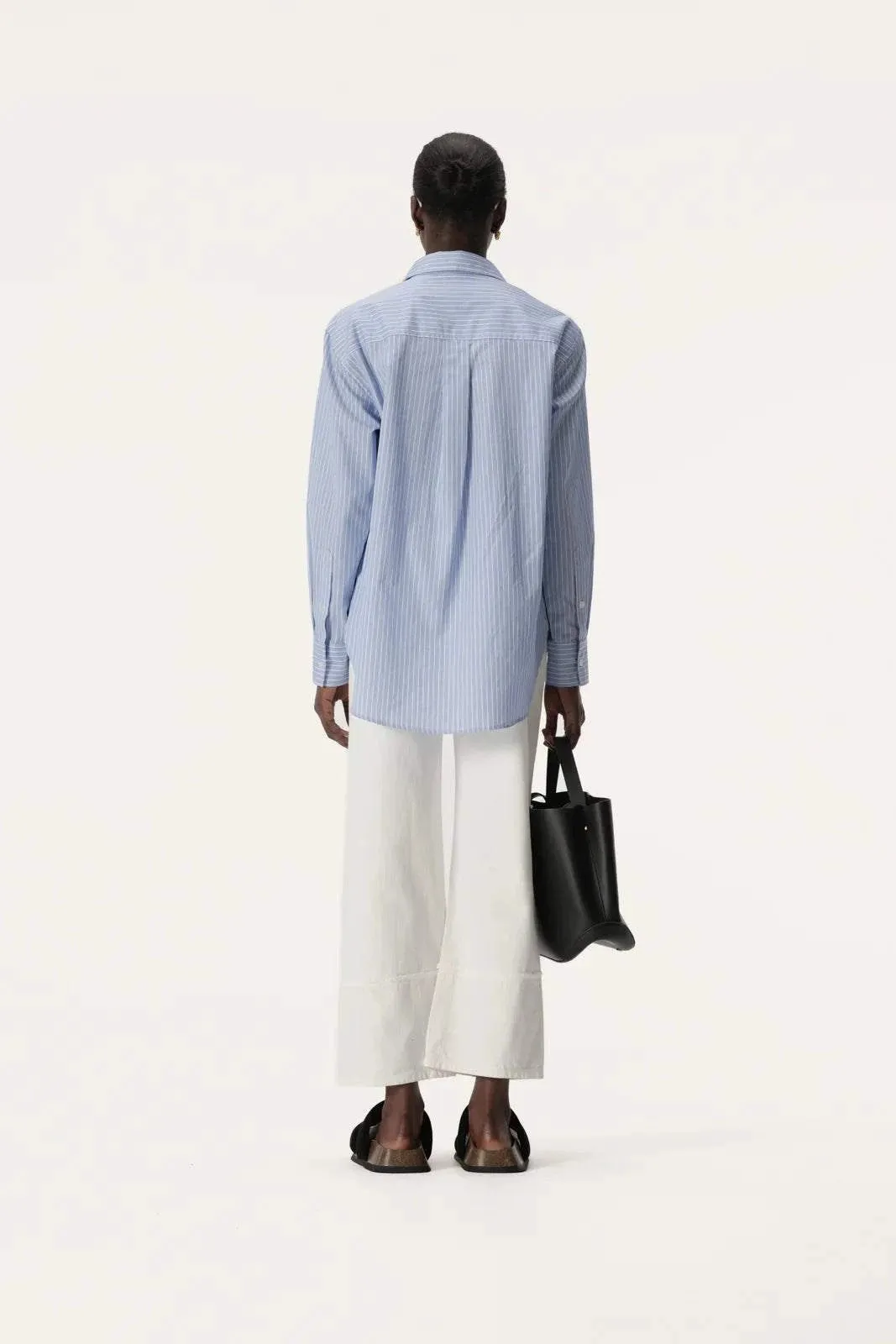Elka Collective Charlotte Shirt Blue Stripe