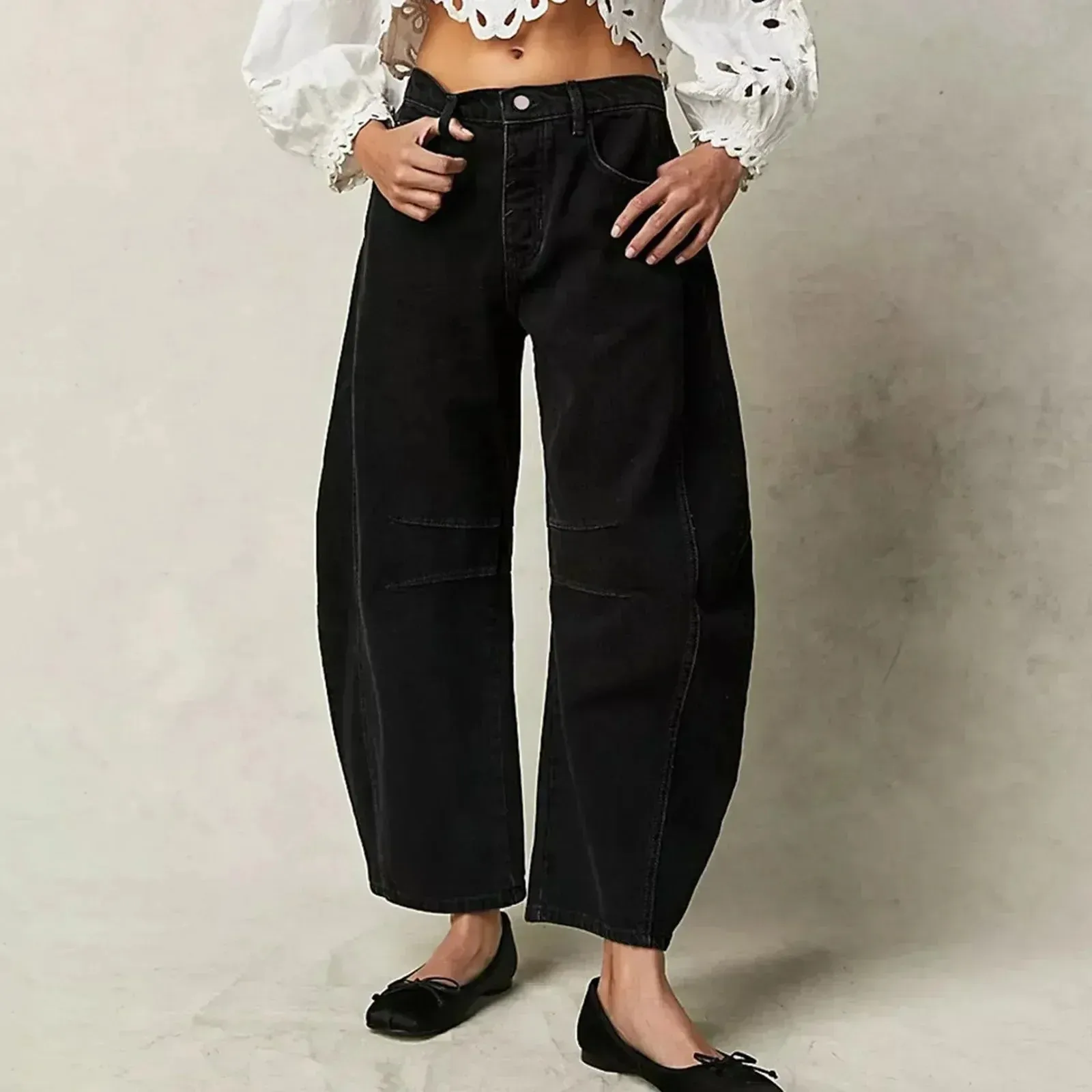 Elodie - Loose-fitting jeans