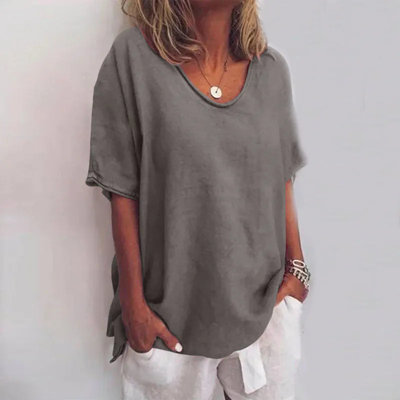 Eloise | Soft and Breathable V-Neck Shirt
