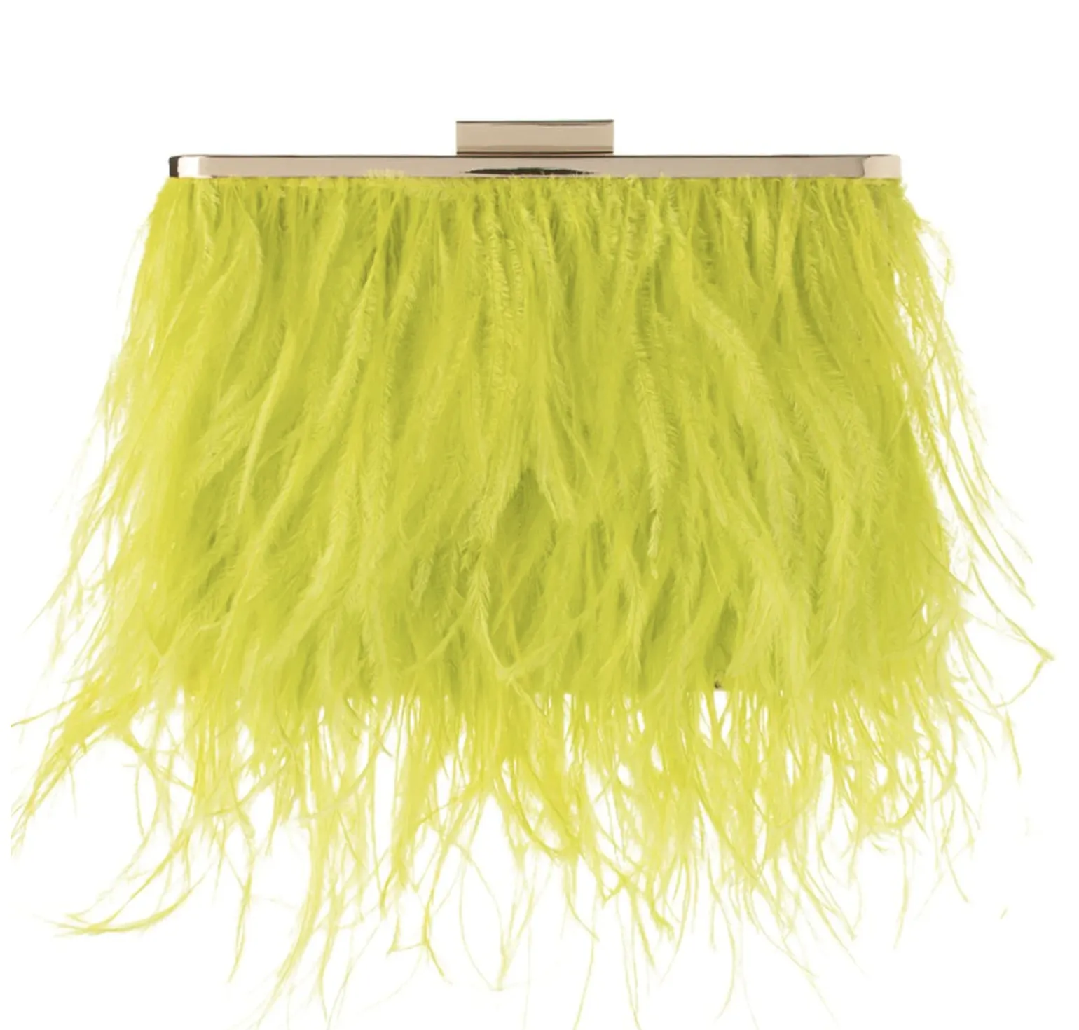 Estelle Feather Clutch