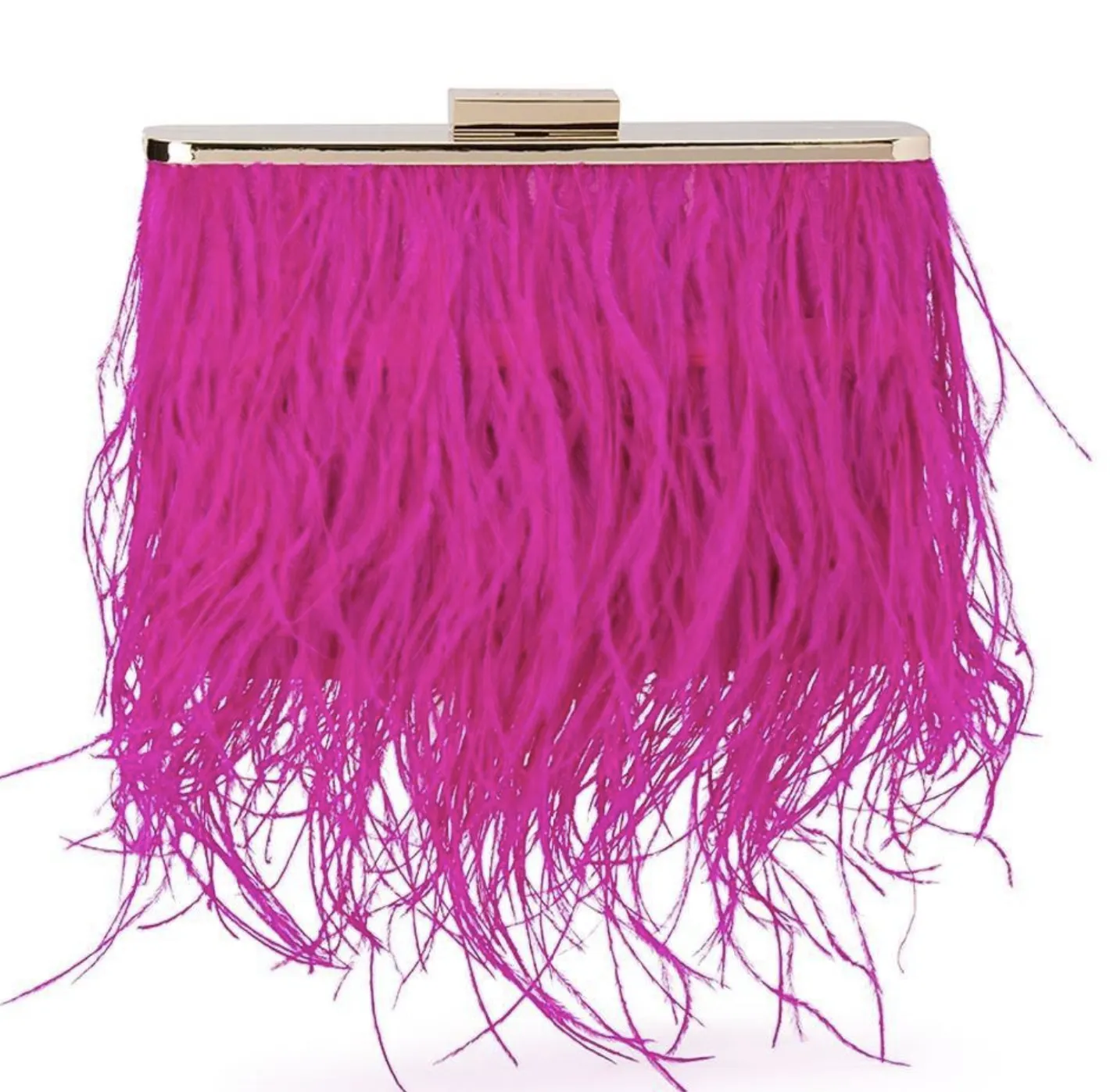 Estelle Feather Clutch
