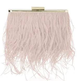 Estelle Feather Clutch