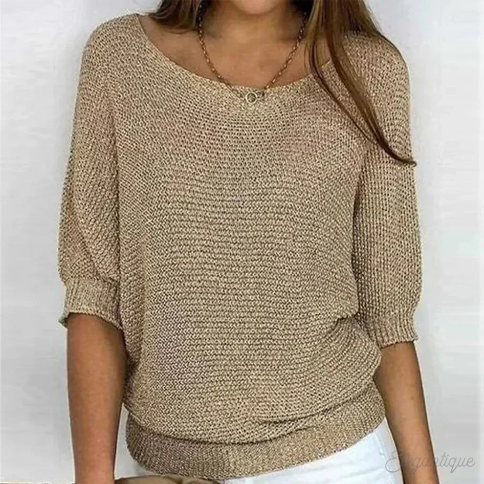 Eunice | Cozy Knit Pullover