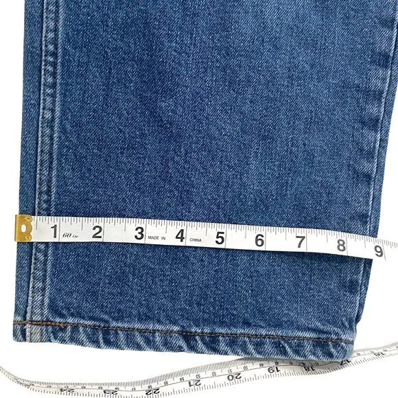 EVERLANE The Curvy Way High Jean medium wash women’s 32R organic sustainable