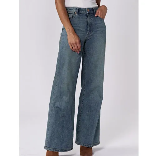 Fiona Ash Mist Wide Leg Jean