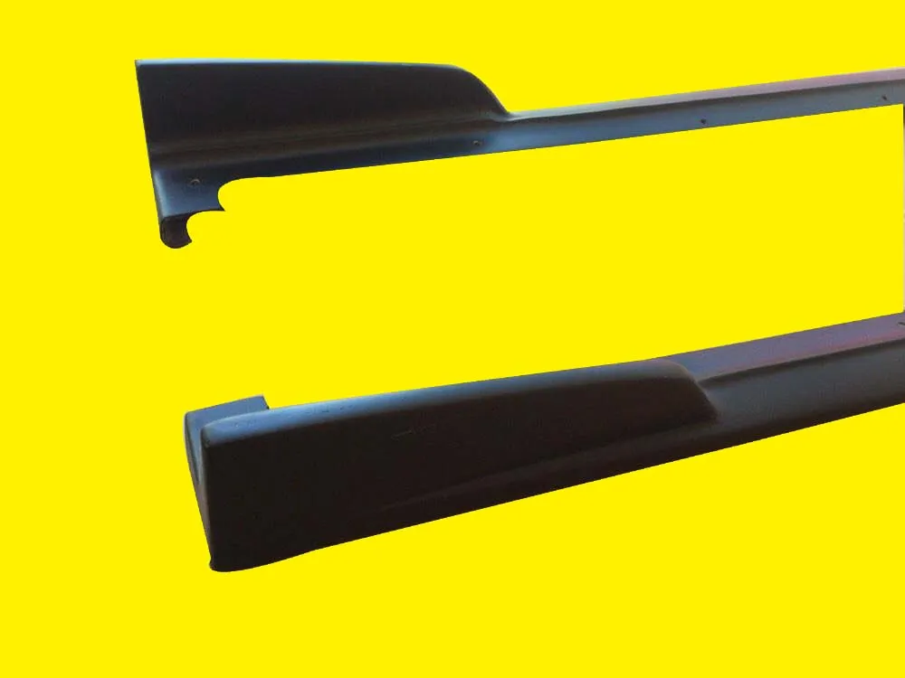 Fits: Mitsubishi Evo X Evolution 10 Frp Side Skirt Extensions Splitters Under Lips