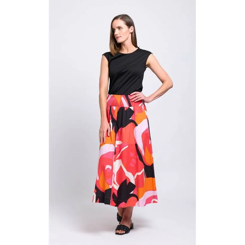 FOIL SKIRTED AHEAD SKIRT