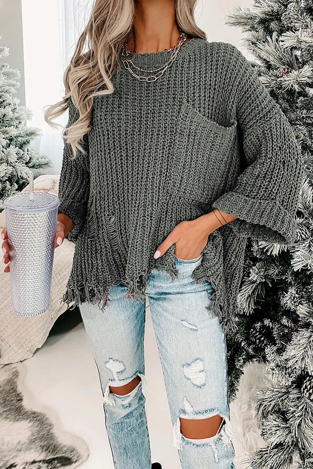 Fray Spirit Sweater