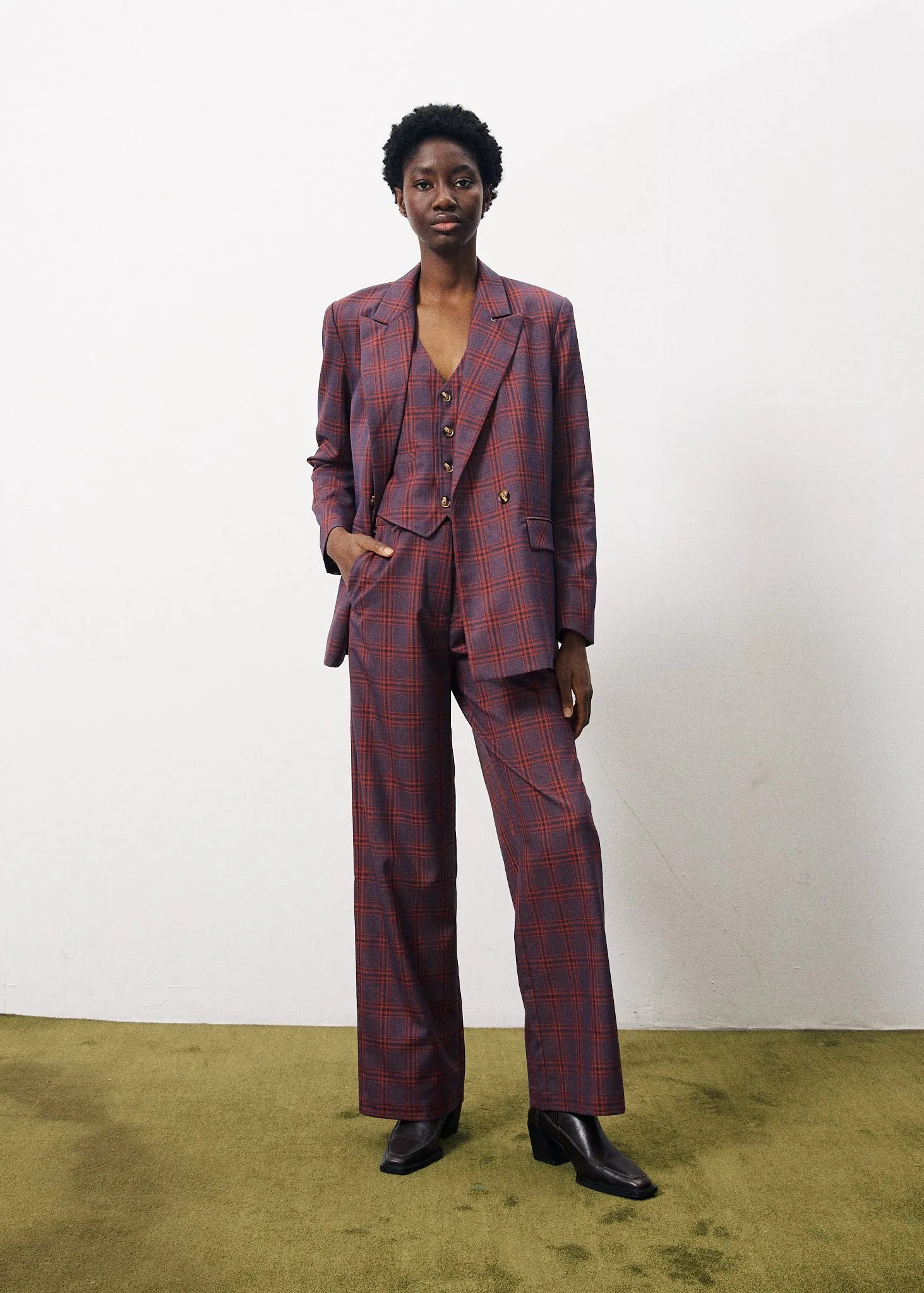 FRNCH Garance Blazer - Violet