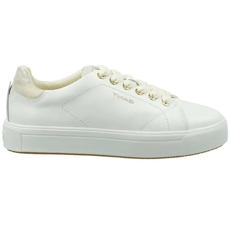 Gant Womens White Avino Trainer - 30531828