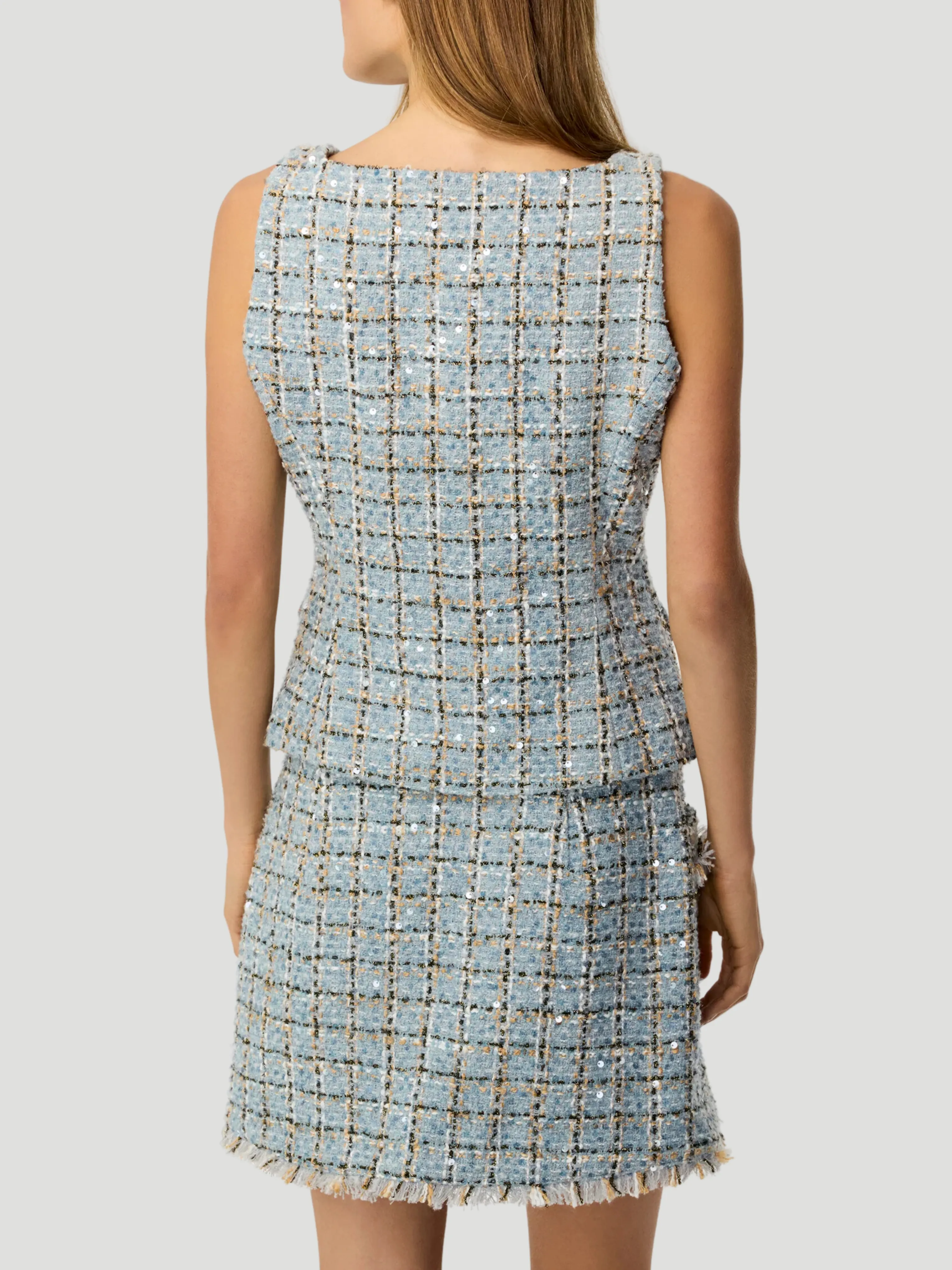 Georgia Tweed Tailored Vest