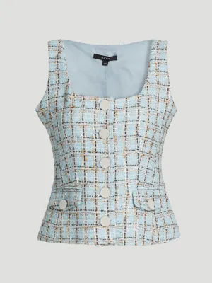 Georgia Tweed Tailored Vest