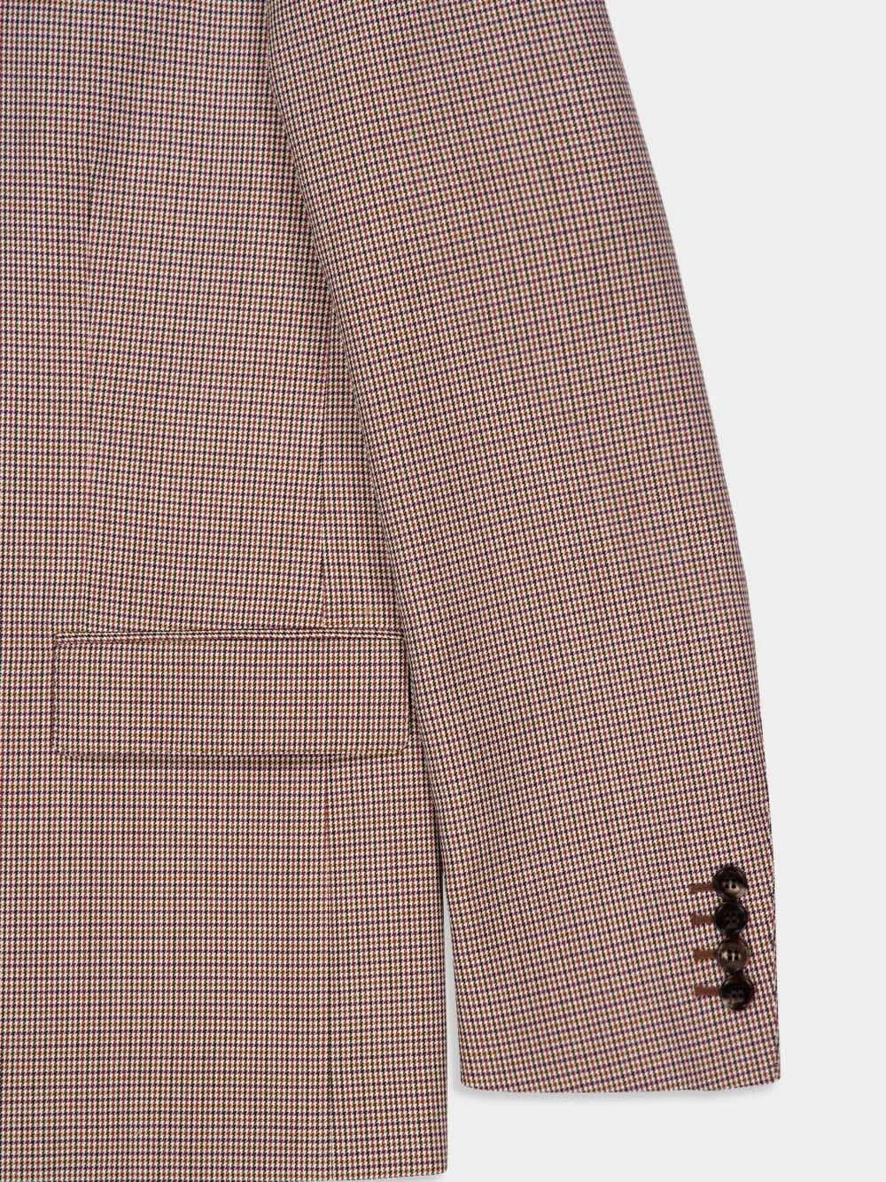 Gingham Wool Blazer