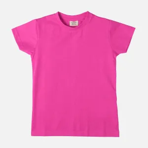 GIRLS ROUND NECK T-SHIRT REGULAR FIT