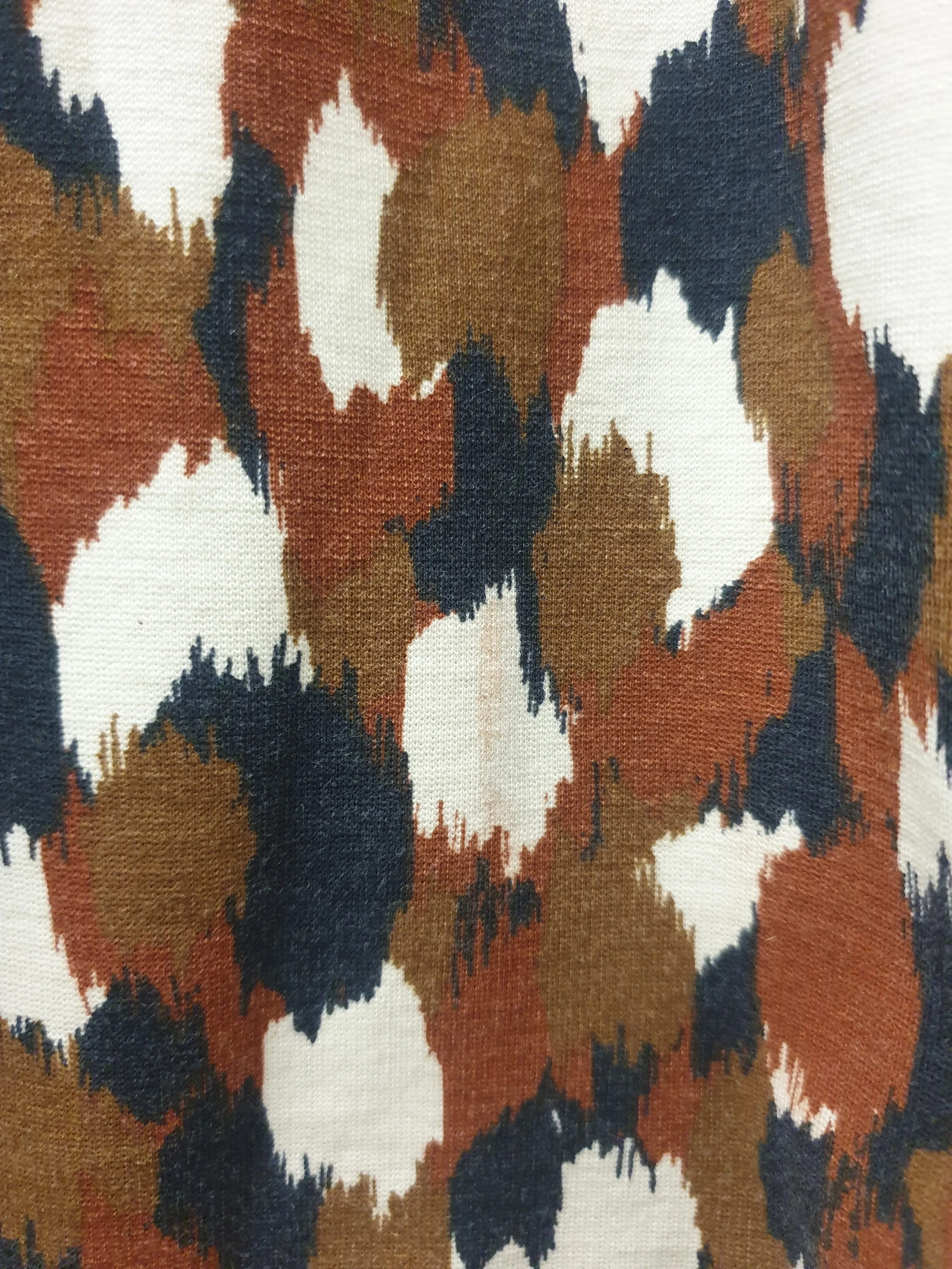 Gorman cropped autumnal print jumper size 12