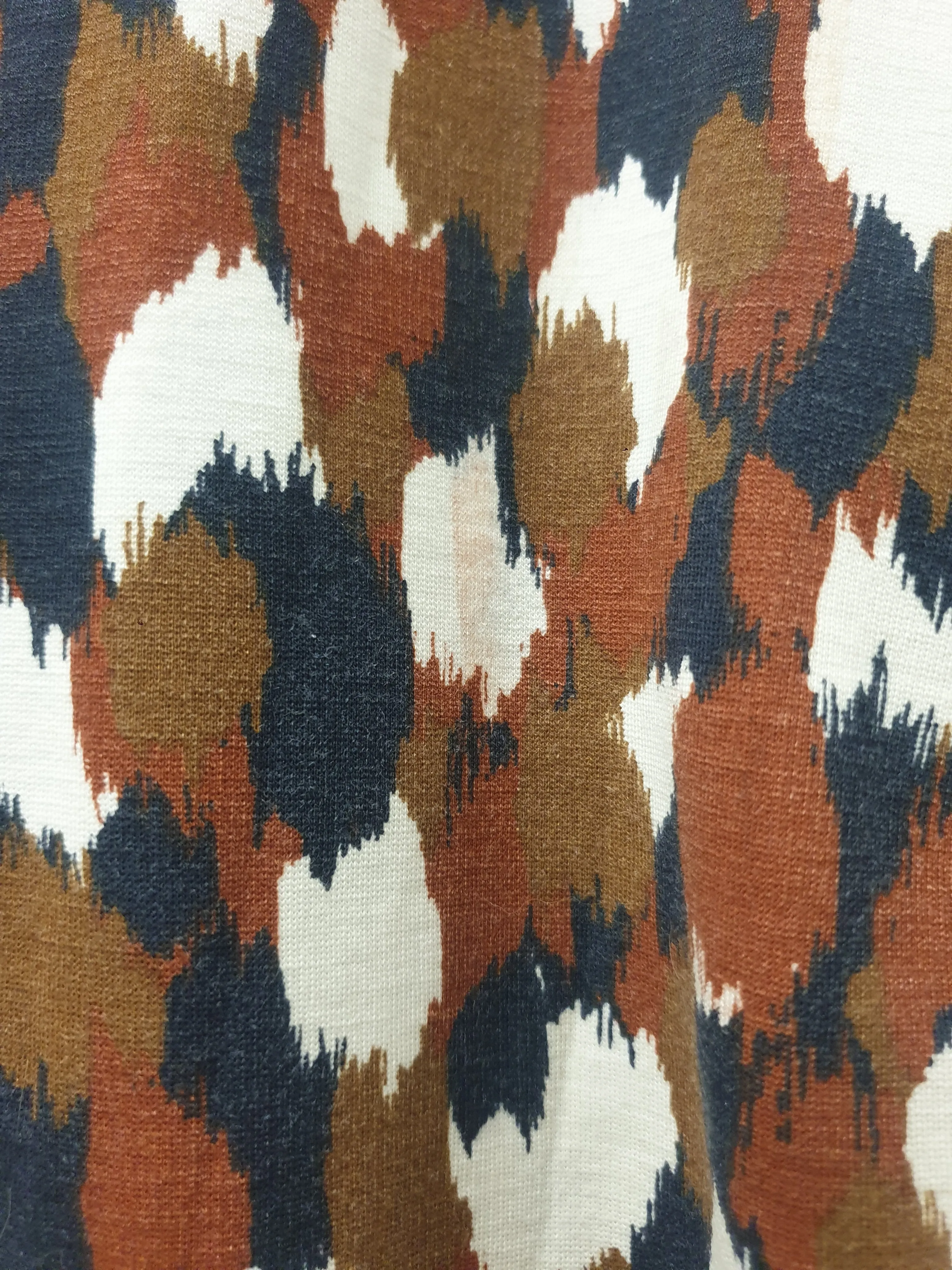 Gorman cropped autumnal print jumper size 12