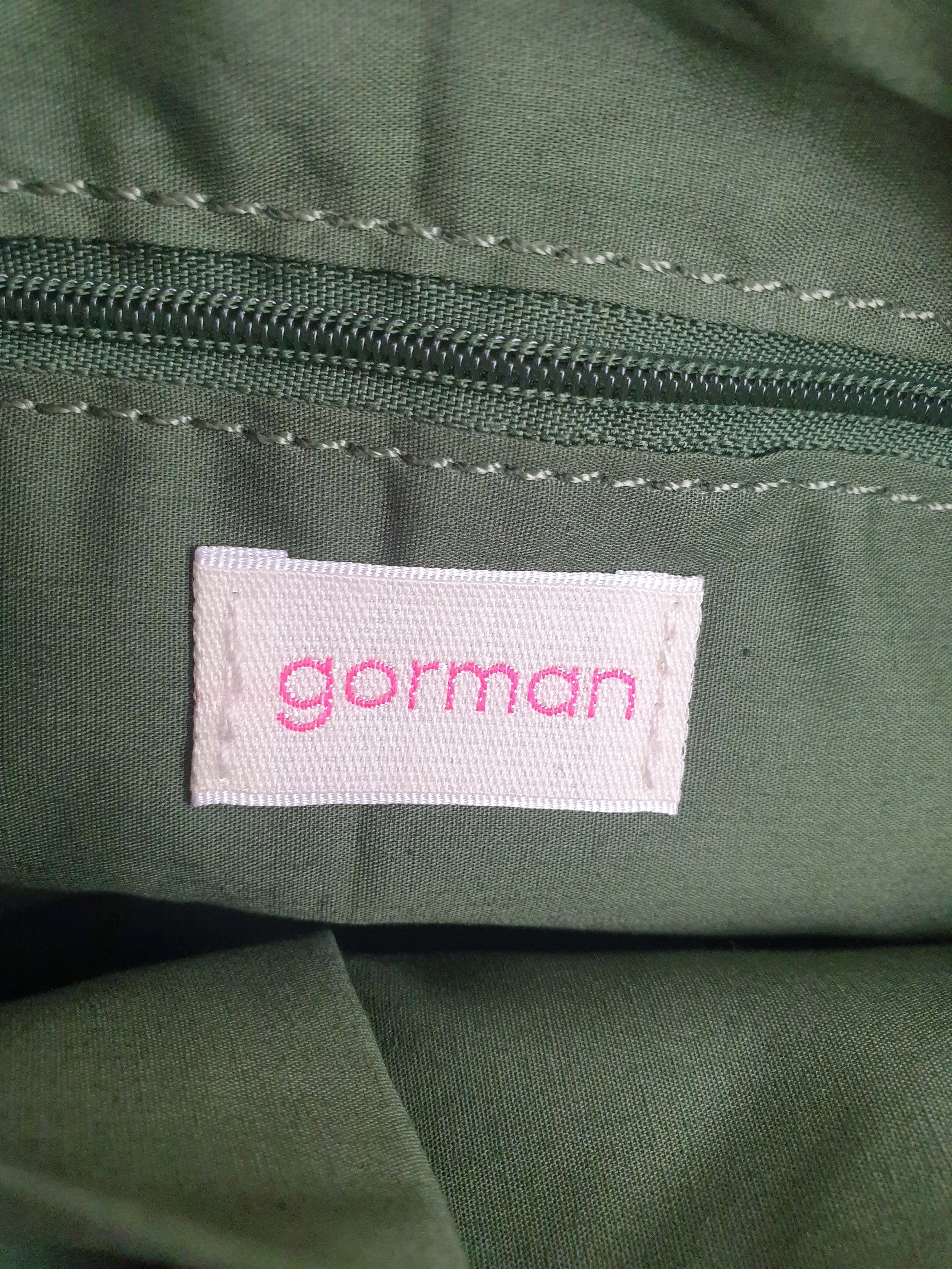 Gorman gingham print small adjustable bag