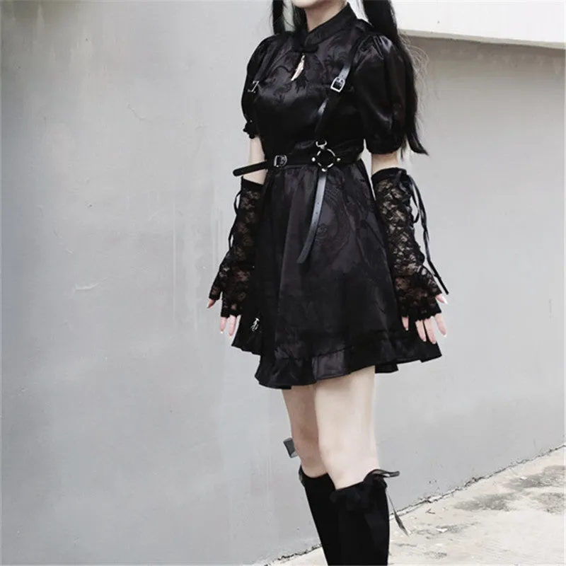 Gothic Hollow Cheongsam Dress ER5745