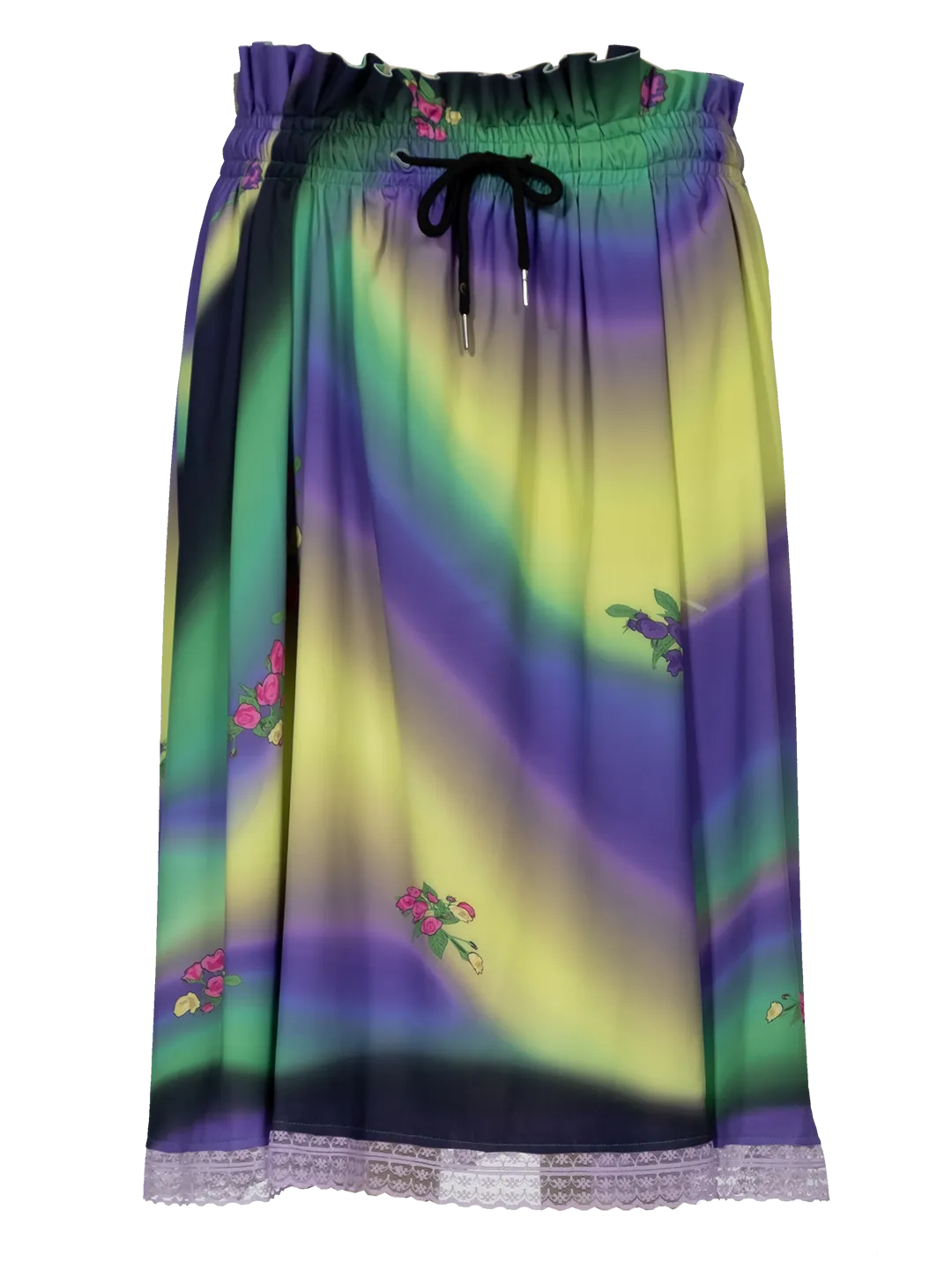 Gradient Midi Skirt