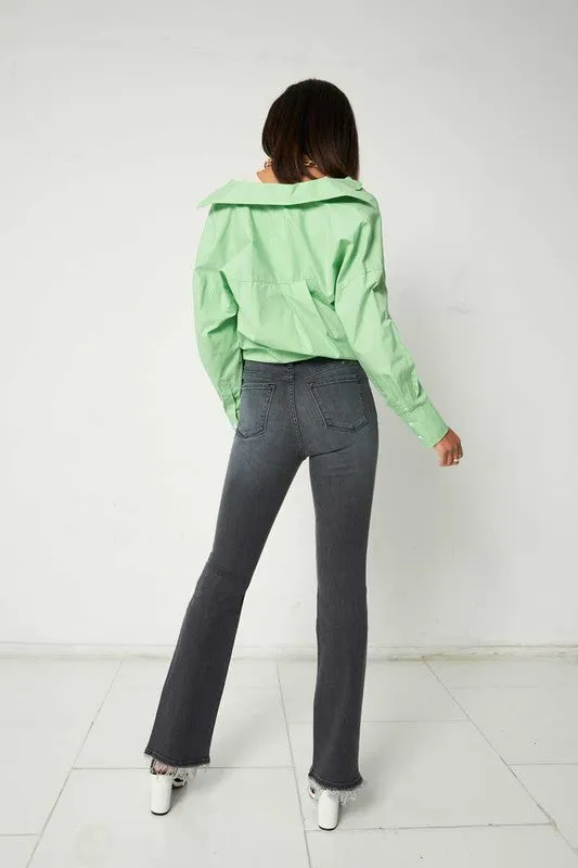 Gretchen Grey Button Up