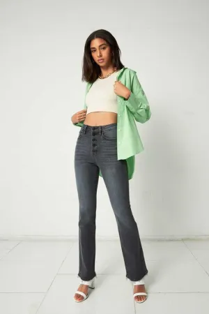 Gretchen Grey Button Up