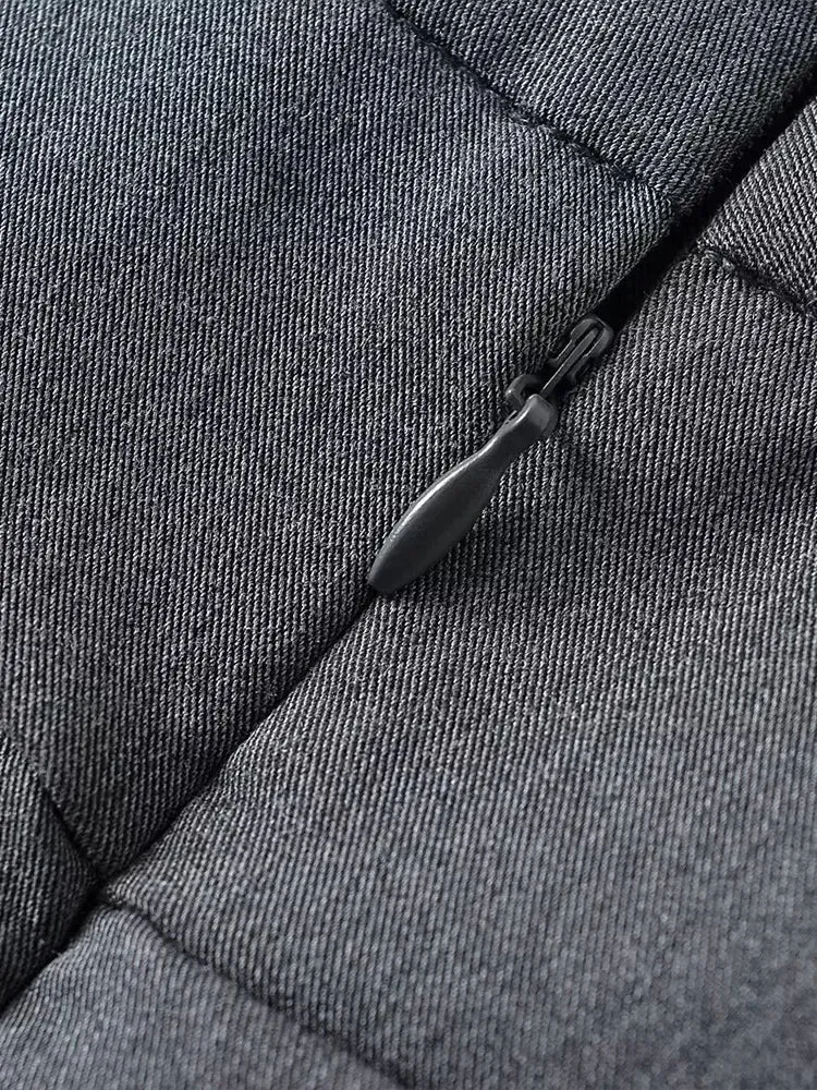 Grey High-rise Mini Skirt | Dreamofthe90s