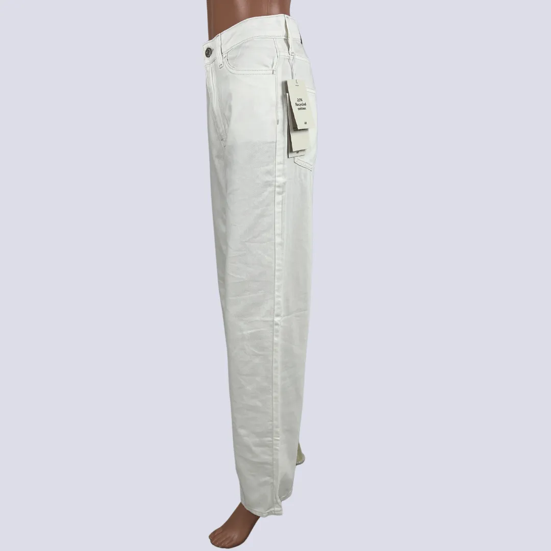 H&M Barrel High Waste Wide Leg Jean 8