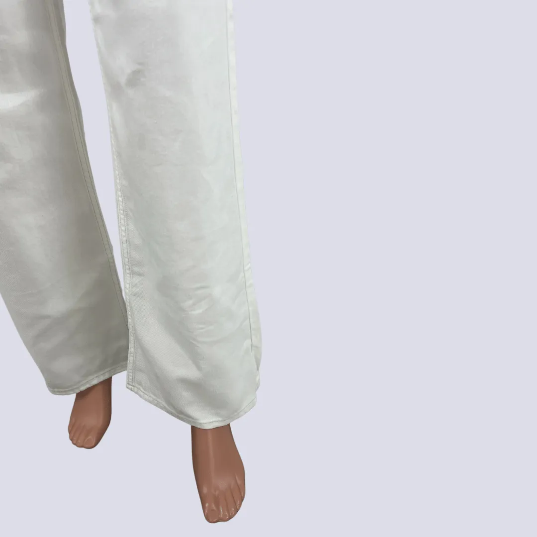 H&M Barrel High Waste Wide Leg Jean 8