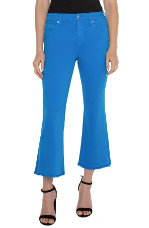 Hannah Crop Flare w/ Fray Hem - SALE