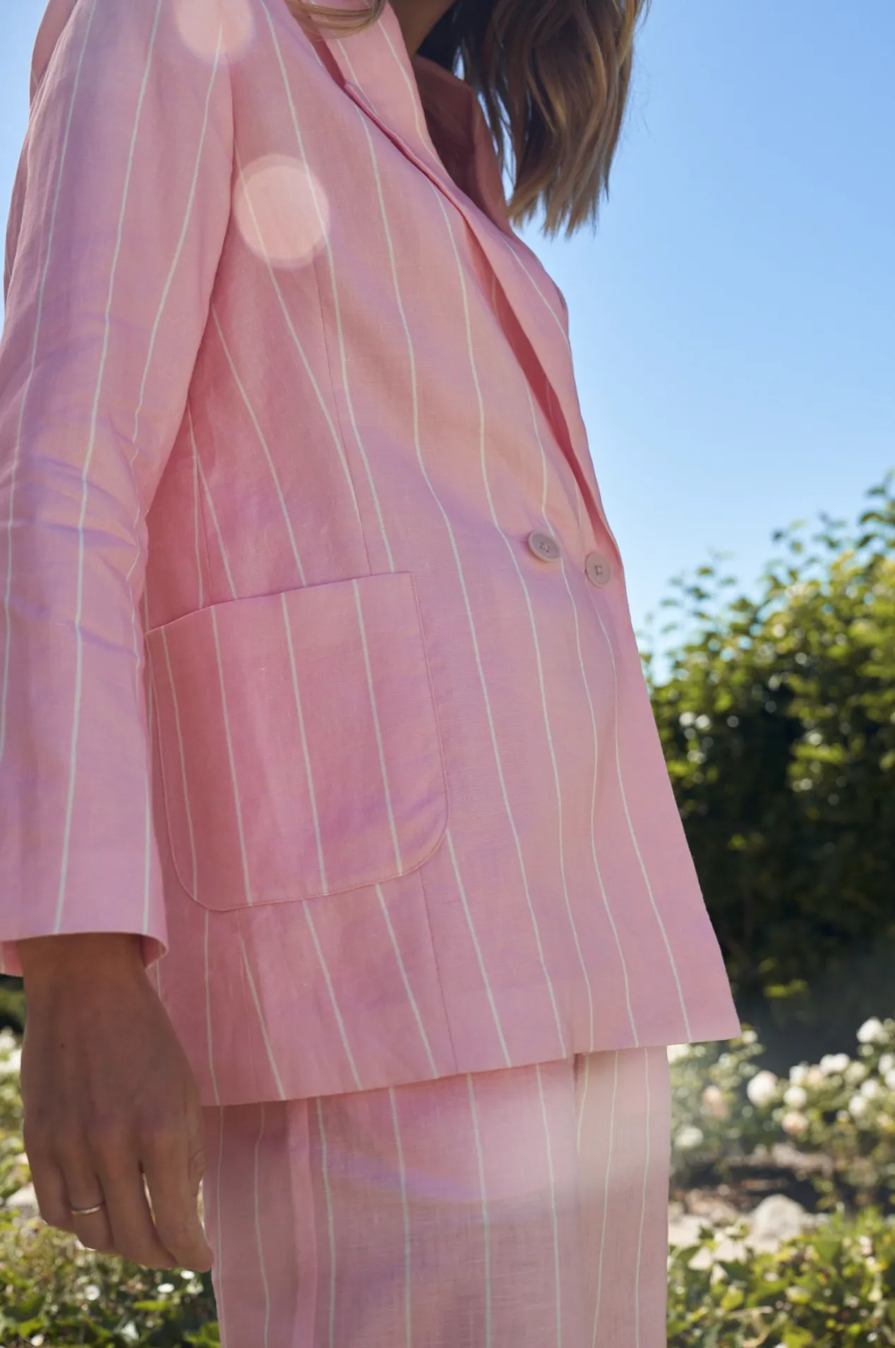 HARPER Blazer | PARFAIT STRIPE
