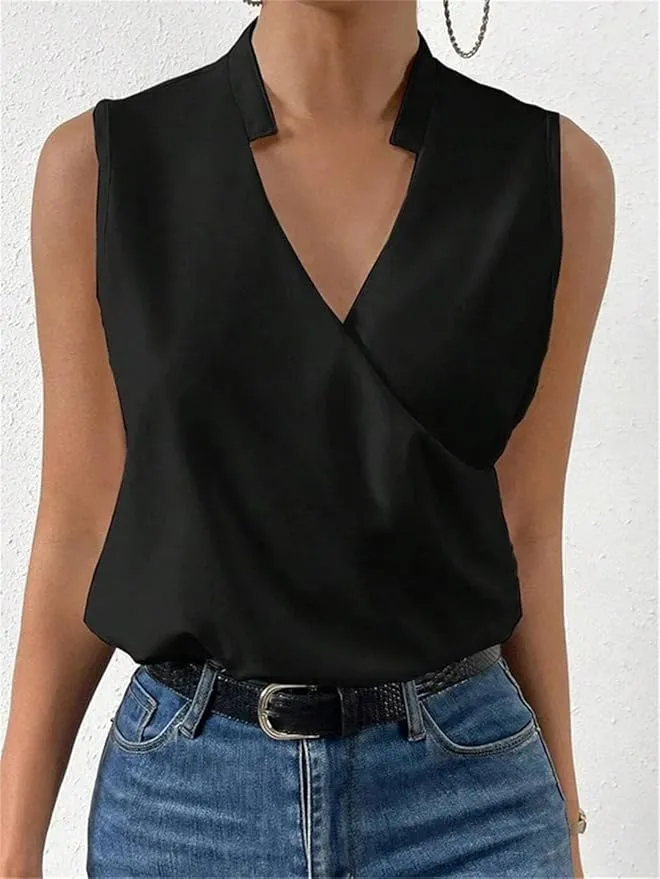 Harper™ - Relaxed Cross Wrap Top