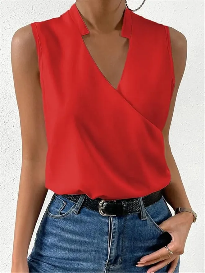 Harper™ - Relaxed Cross Wrap Top