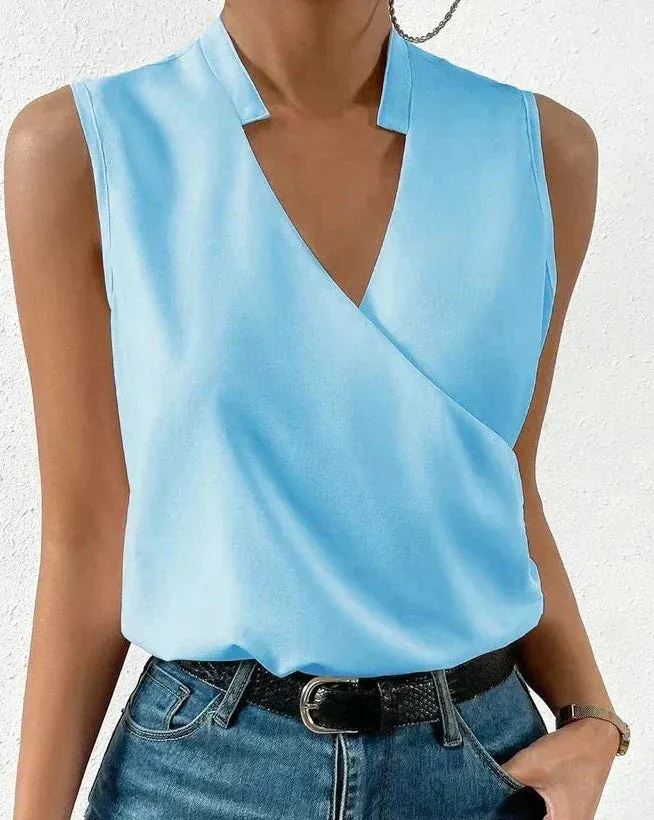 Harper™ - Relaxed Cross Wrap Top
